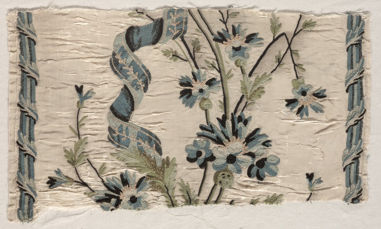 Two Pieces of Embroidery, 1723-1774 by Philippe de Lasalle