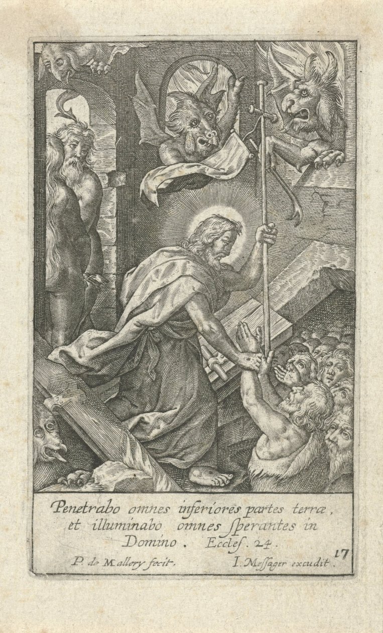 The Descent into Limbo by Philips van Mallery