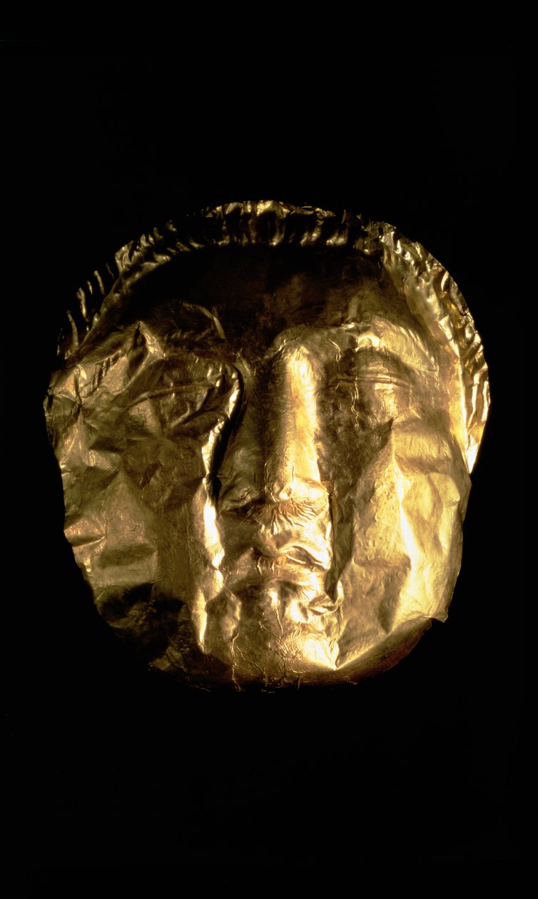 Funerary Mask by Phoenician Phoenician