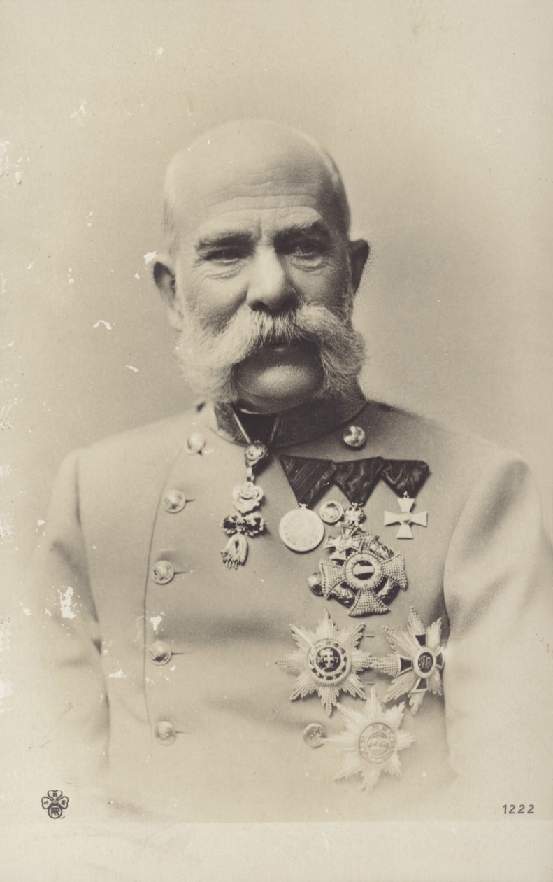 Franz Joseph I by Photographer Austrian