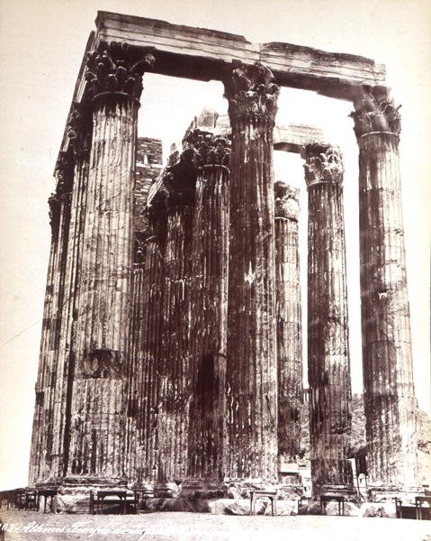 Temple of Zeus at Olympia by Photographer Italian