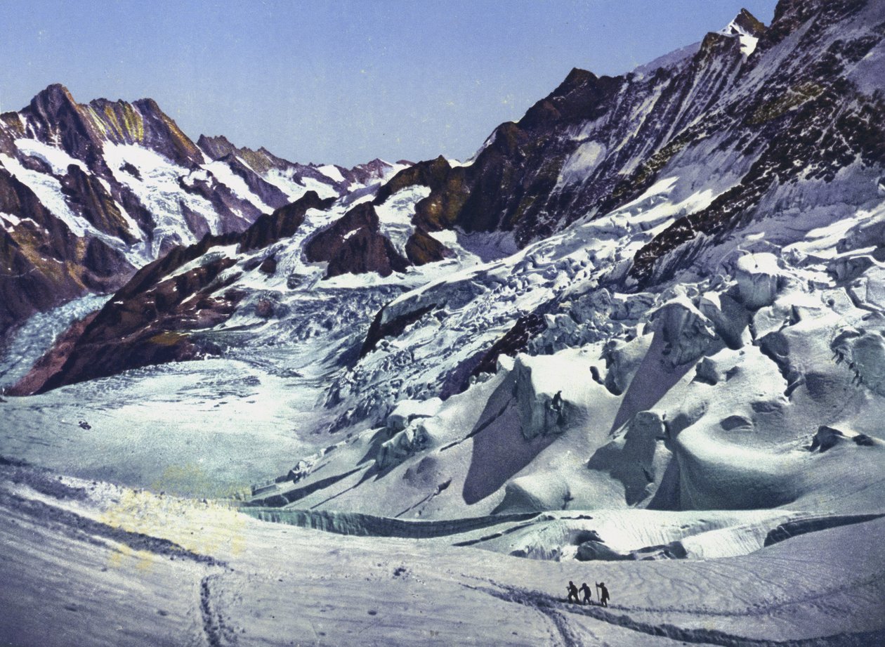 Jungfraubahn, Near the Eismeer Station by Photographer Swiss