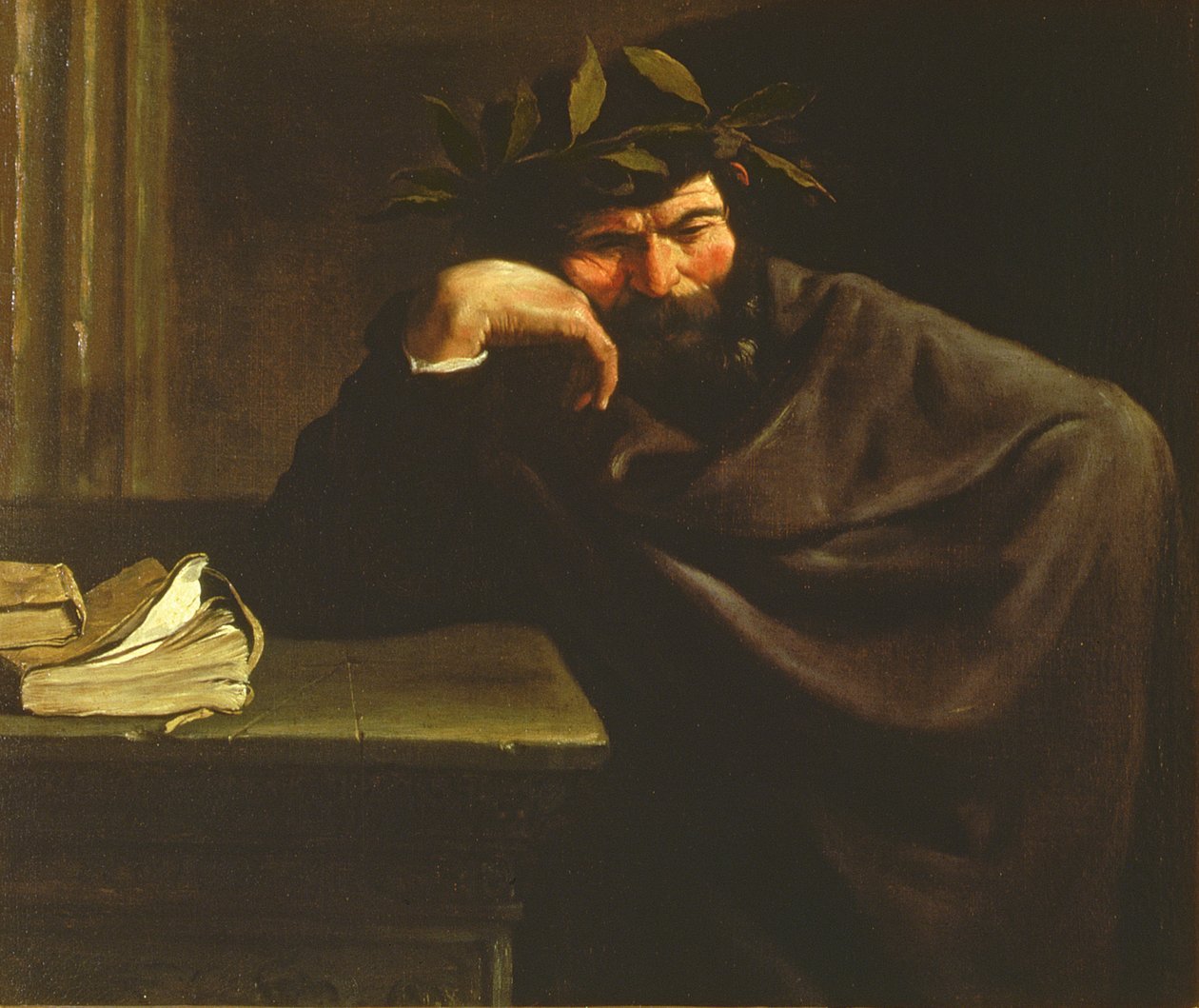 A Poet by Pier Francesco Mola