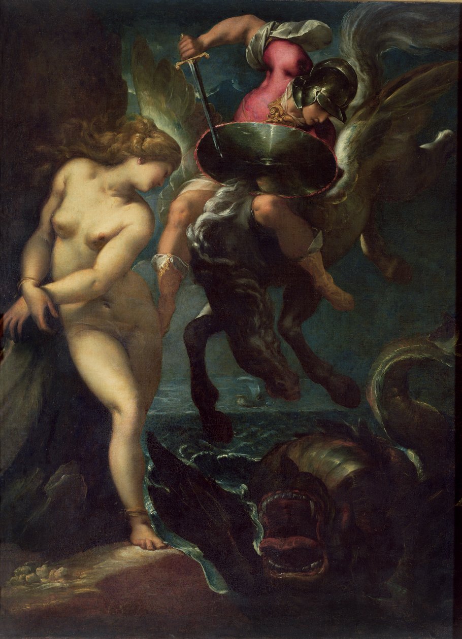 Perseus and Andromeda, c.1610 by Pier Francesco Morazzone