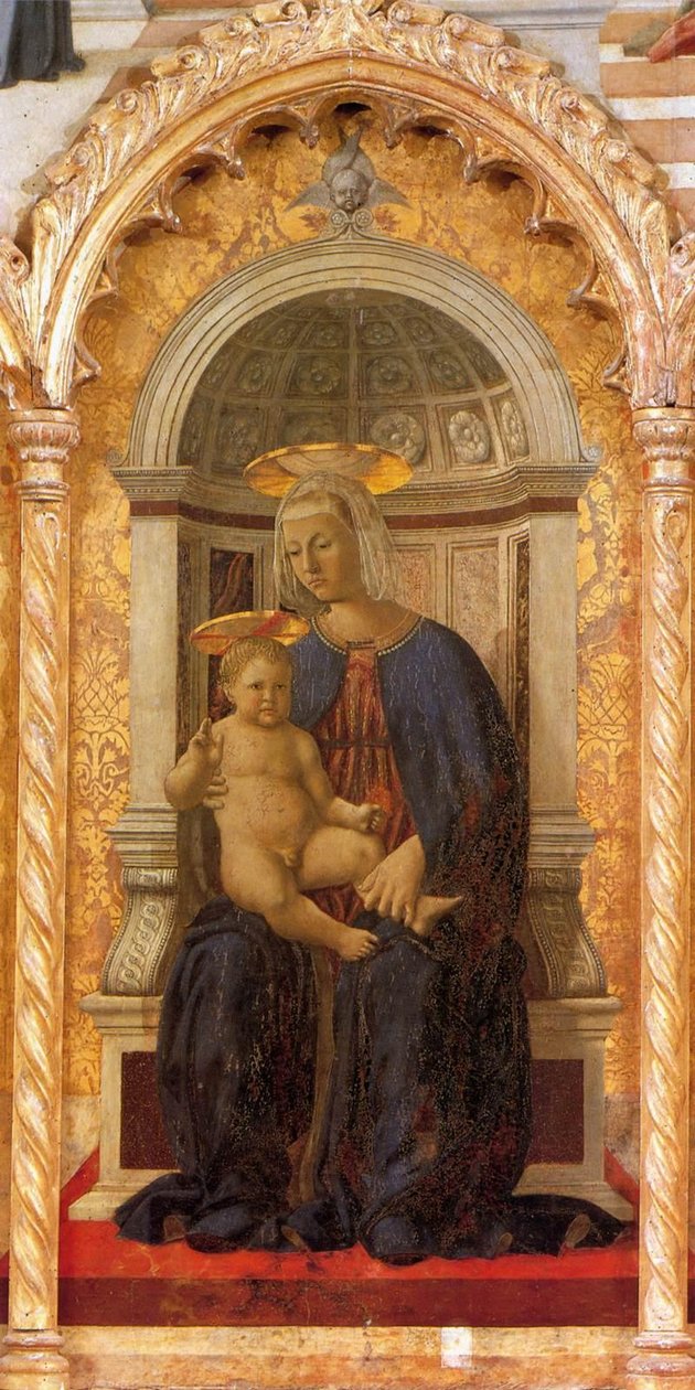 Polyptych of St Anthony: Madonna and Child by Piero della Francesca