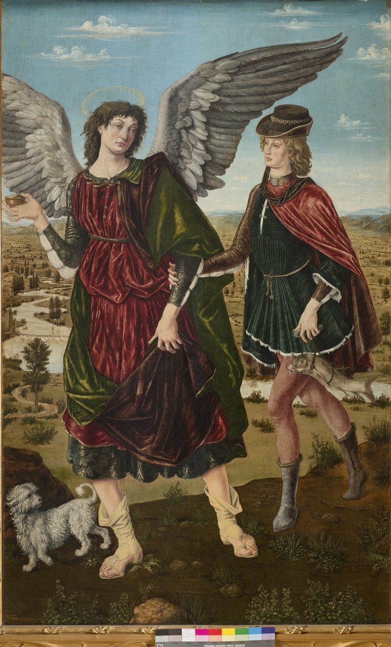 The Archangel Raphael and Tobias by Piero del Pollaiolo