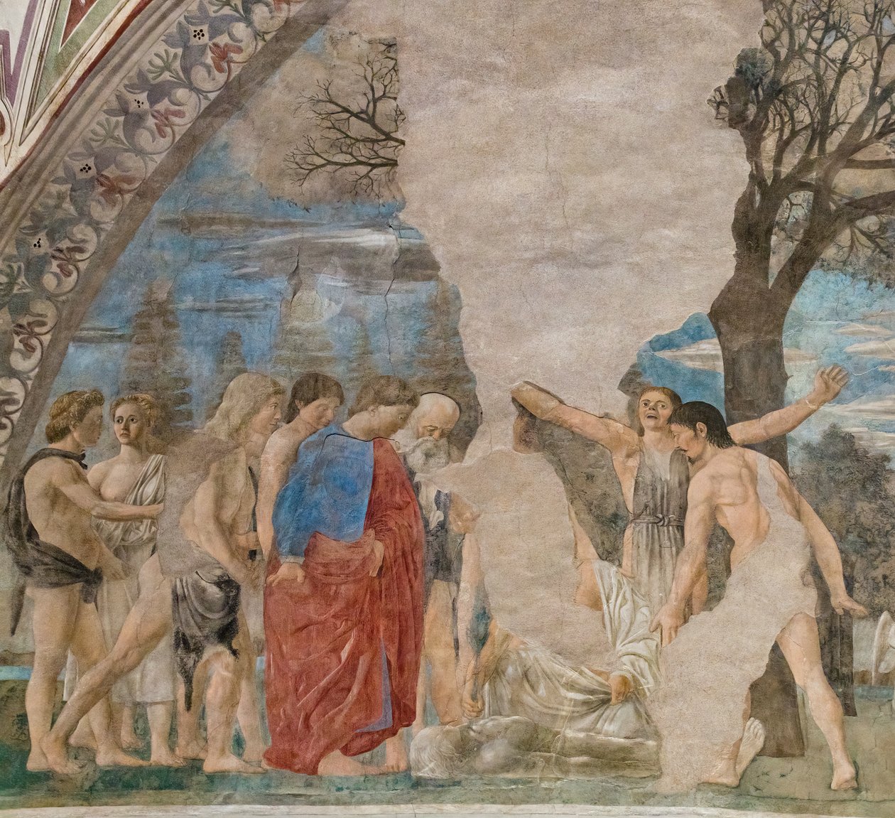 Death of Adam (detail) by Piero della Francesca