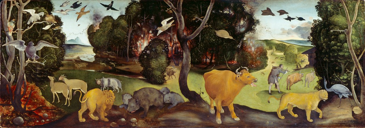 The Forest Fire, c1505 by Piero di Cosimo