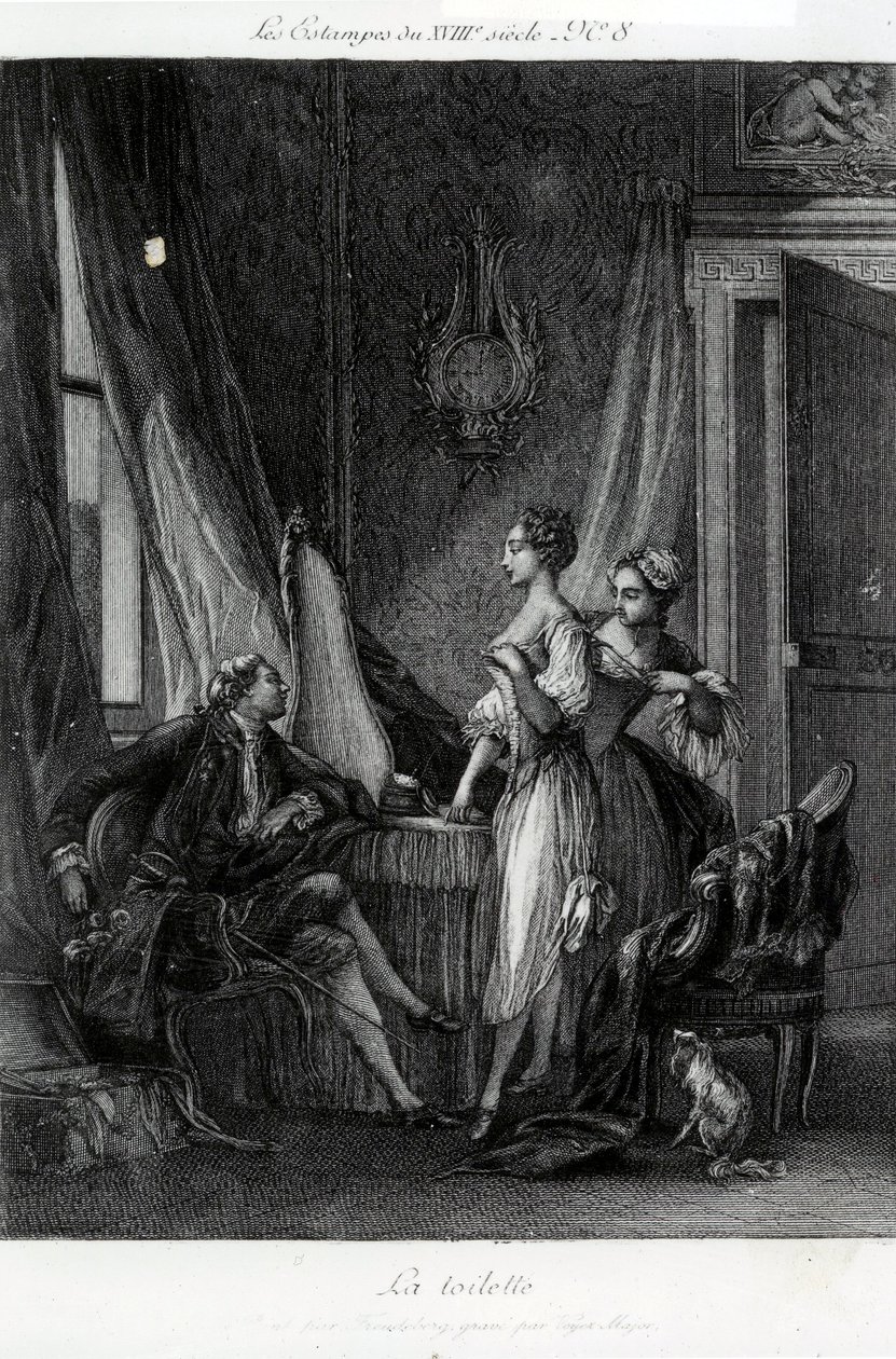 La Toilette by Pierre Antoine Baudouin