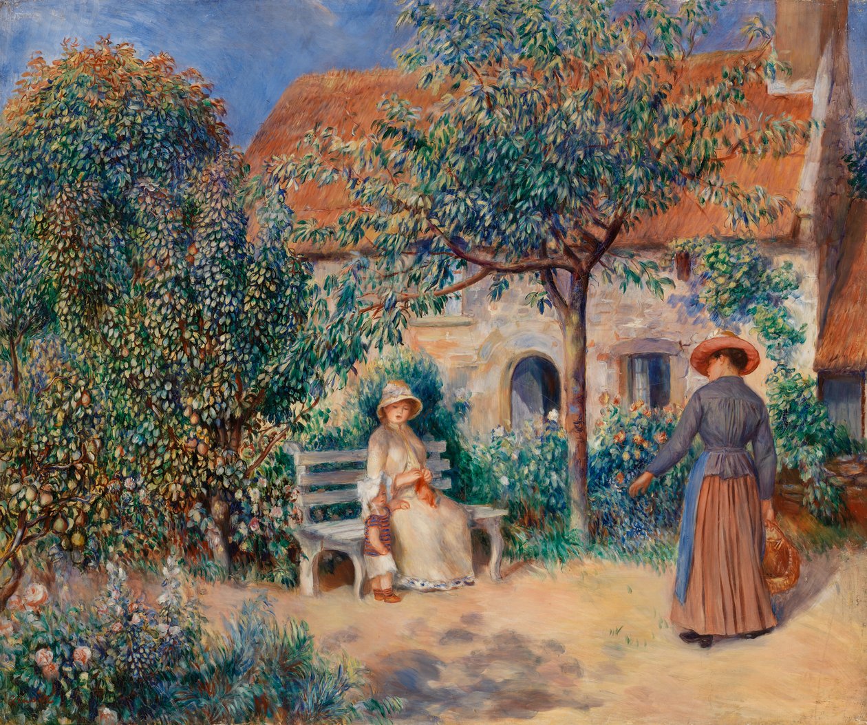 In Brittany by Pierre Auguste Renoir