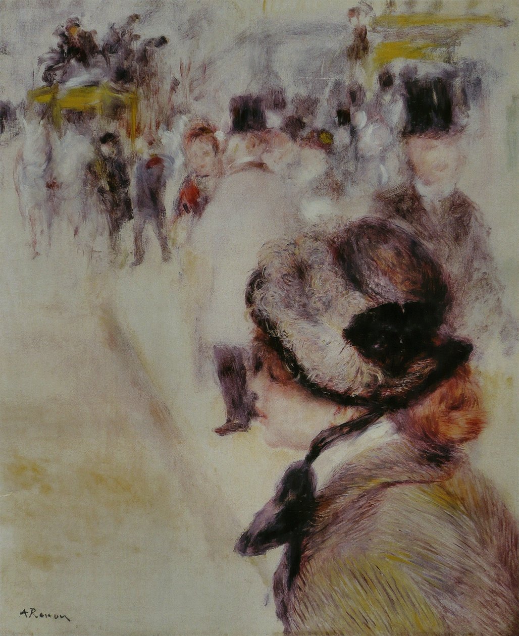 Place Clichy by Pierre Auguste Renoir