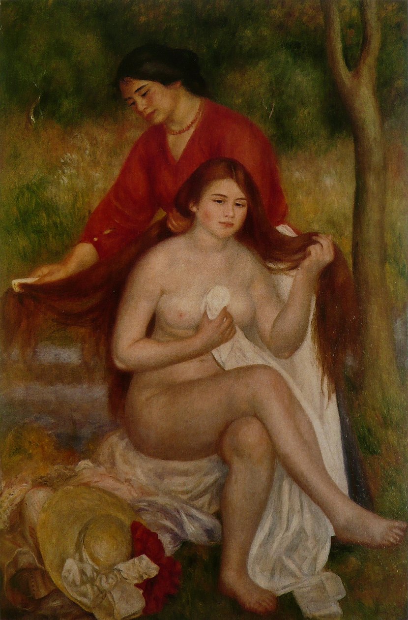The Toilette by Pierre Auguste Renoir