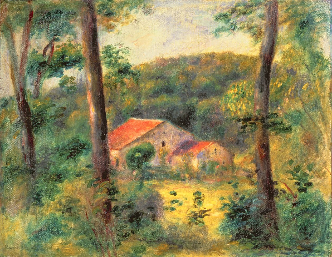 Landscape near Briey by Pierre Auguste Renoir