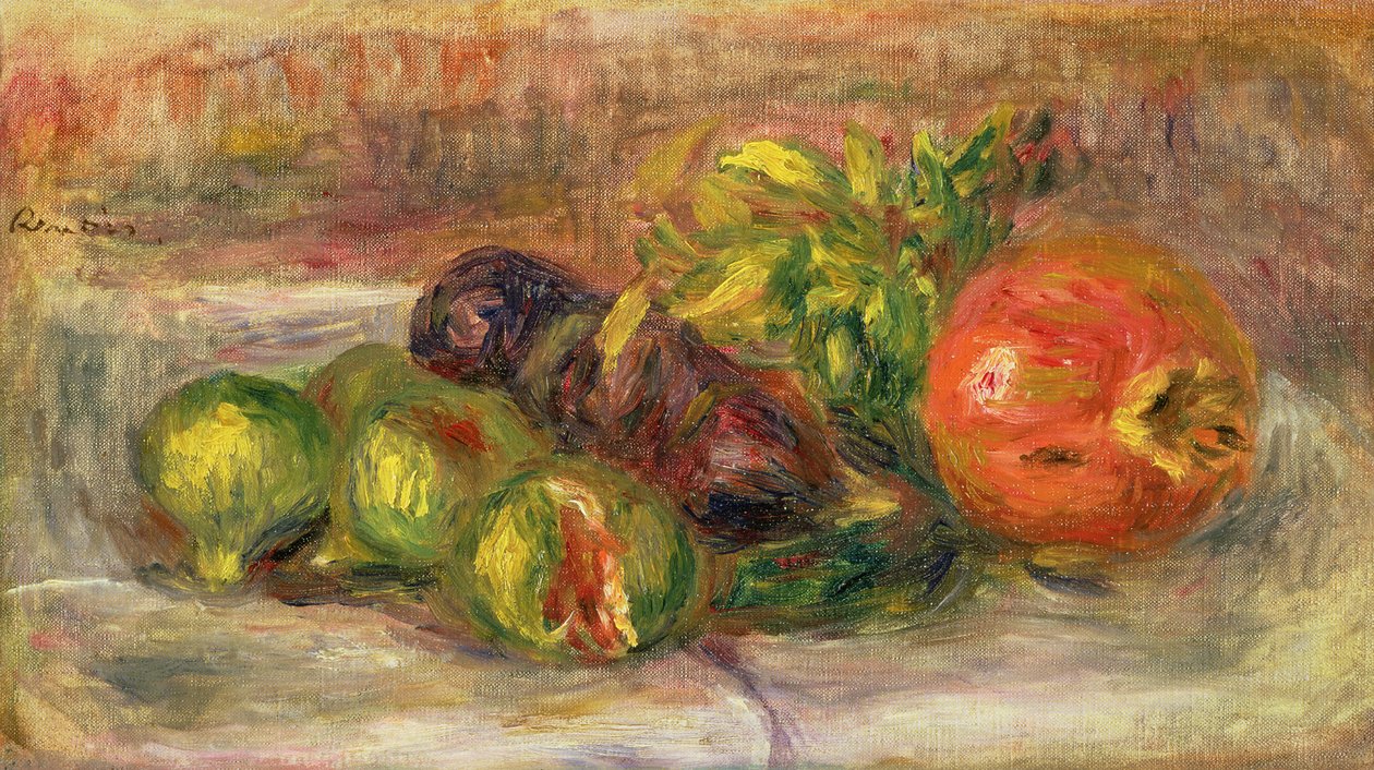 Pomegranates and Figs, 1917 by Pierre Auguste Renoir