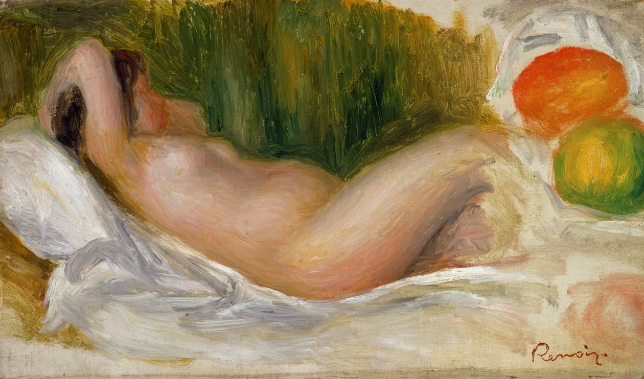 Reclining Nude by Pierre Auguste Renoir