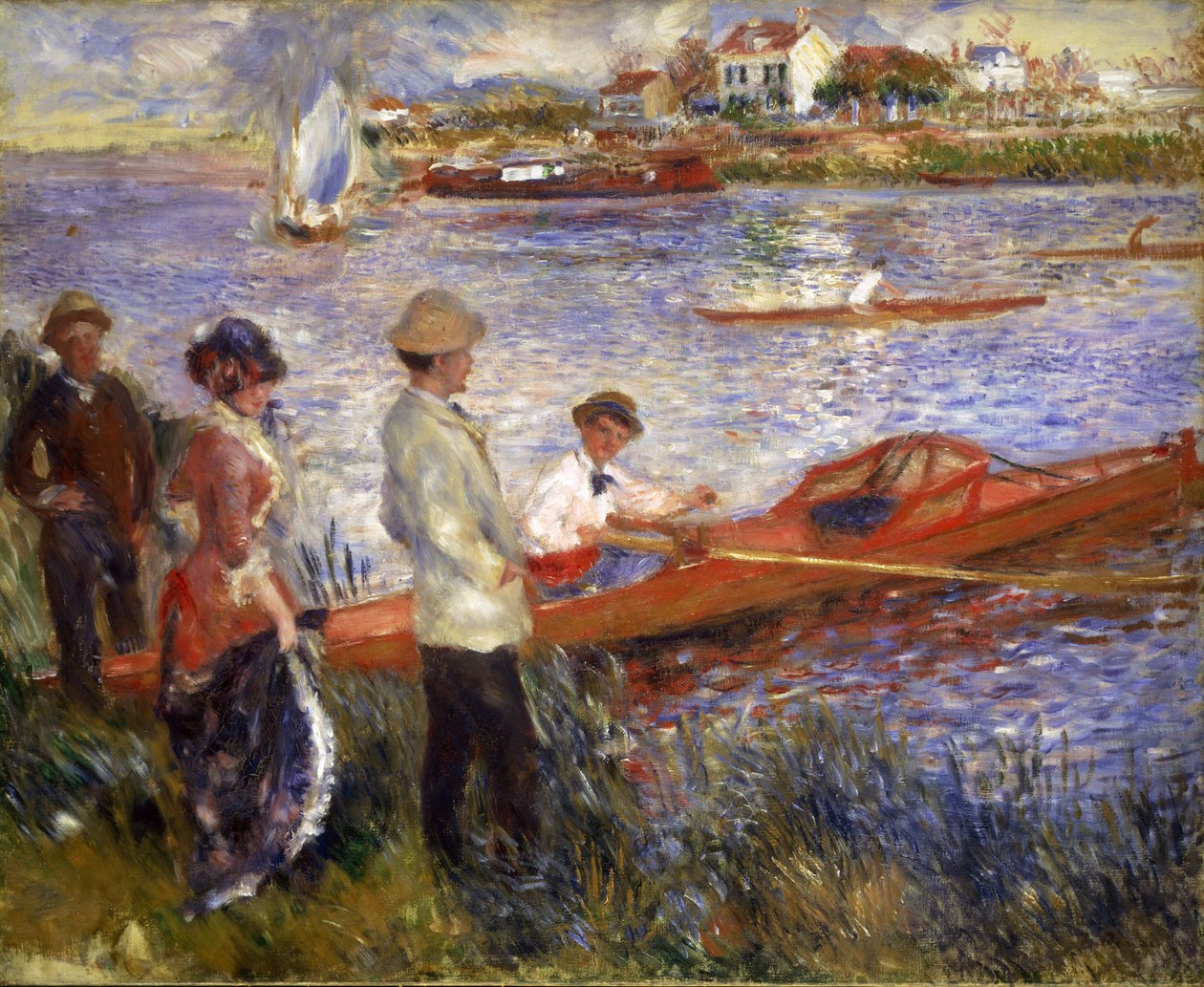 Rowers at Chatou by Pierre Auguste Renoir