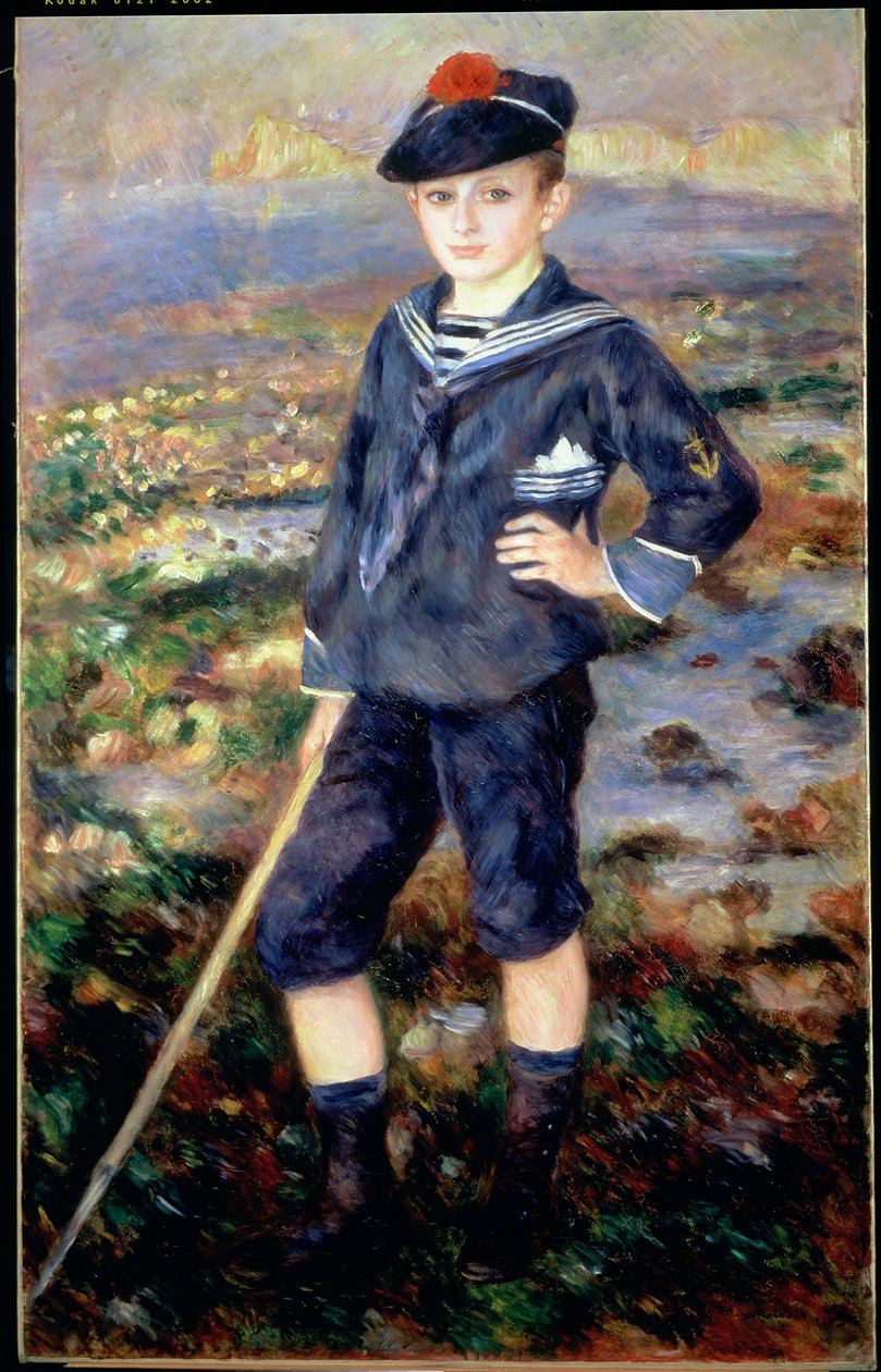 Sailor Boy (Portrait of Robert Nunes), 1883 by Pierre Auguste Renoir