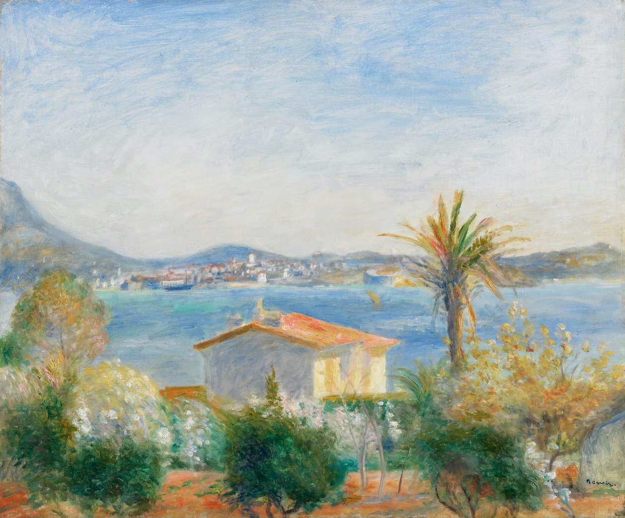 Tamaris, France, c.1885 by Pierre Auguste Renoir