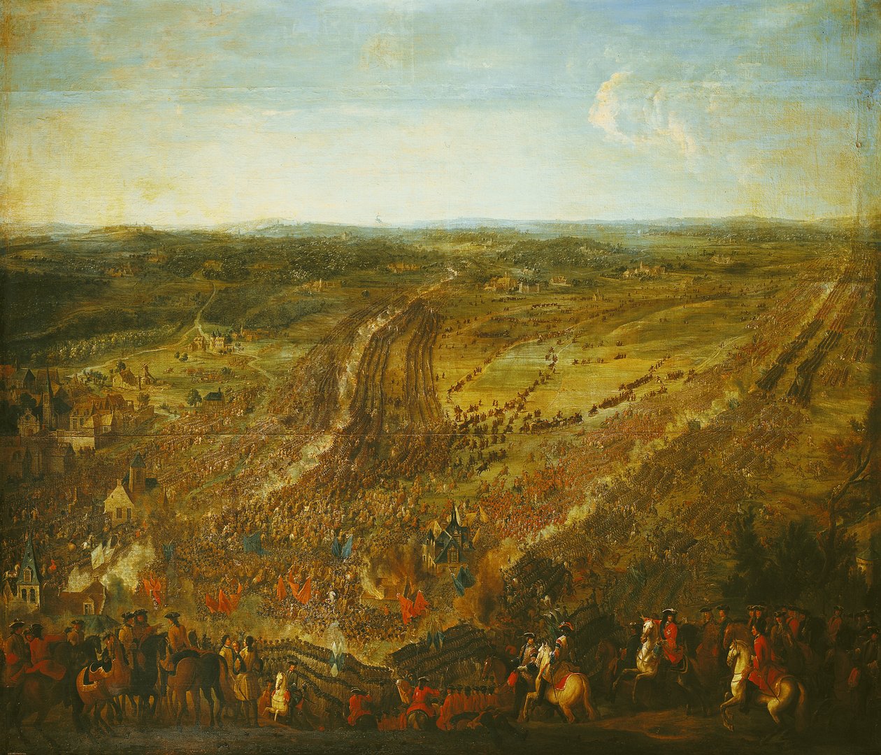 Battle of Fleurus, 1st July 1690 by Pierre Denis Martin