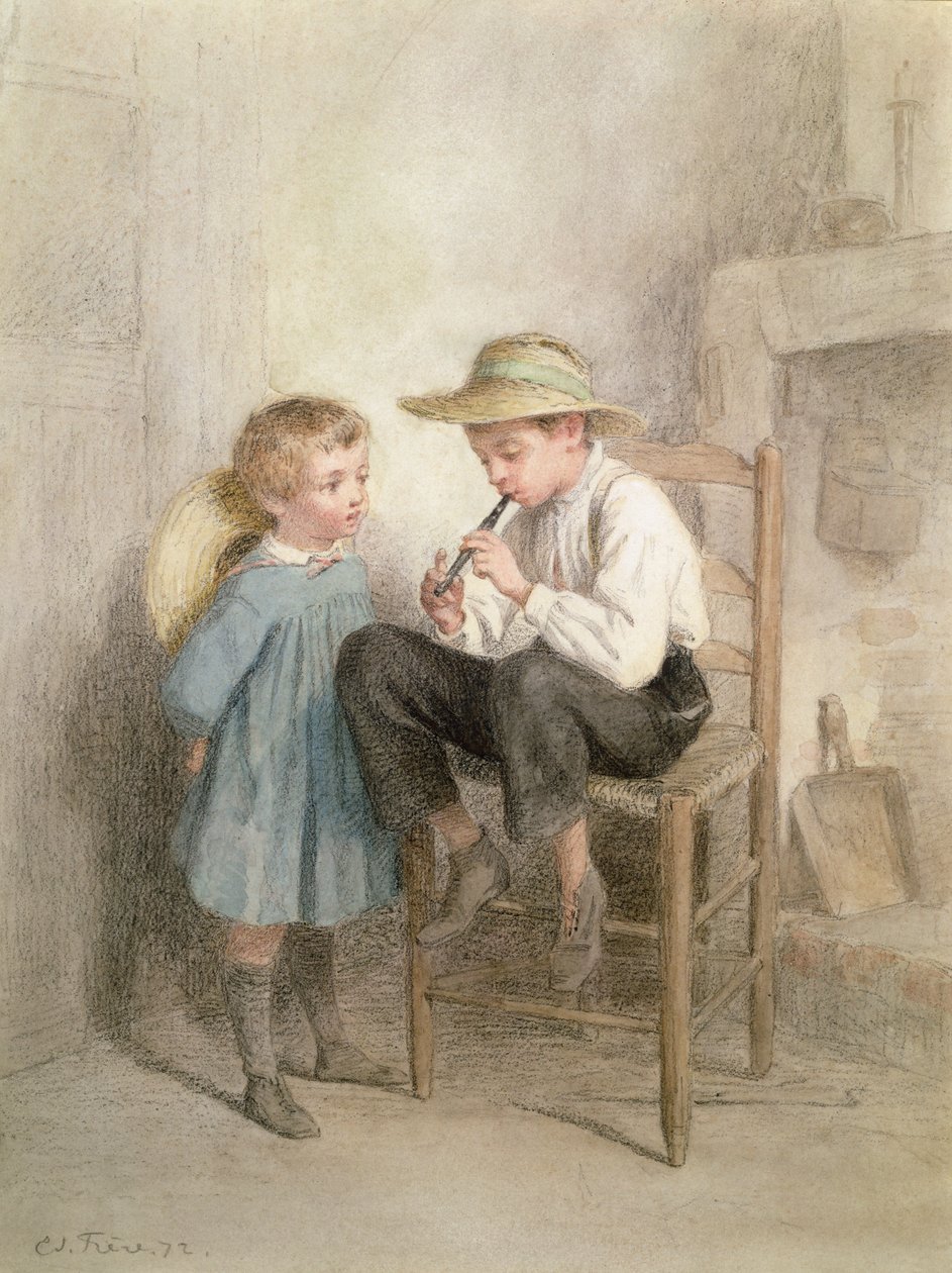 Friends by Pierre Edouard Frere