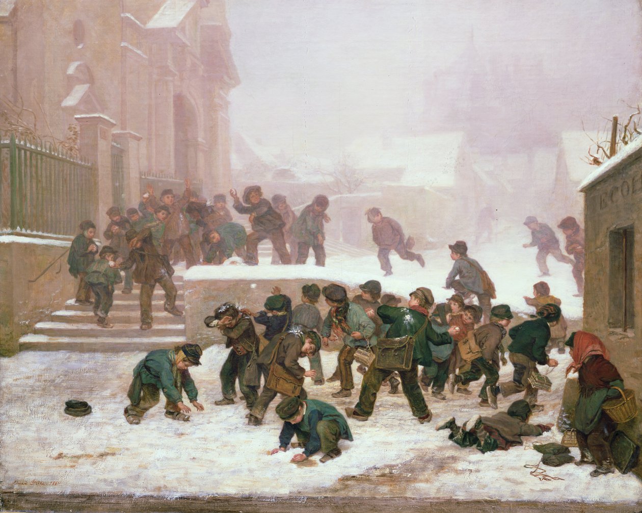 Snowballing by Pierre Edouard Frere