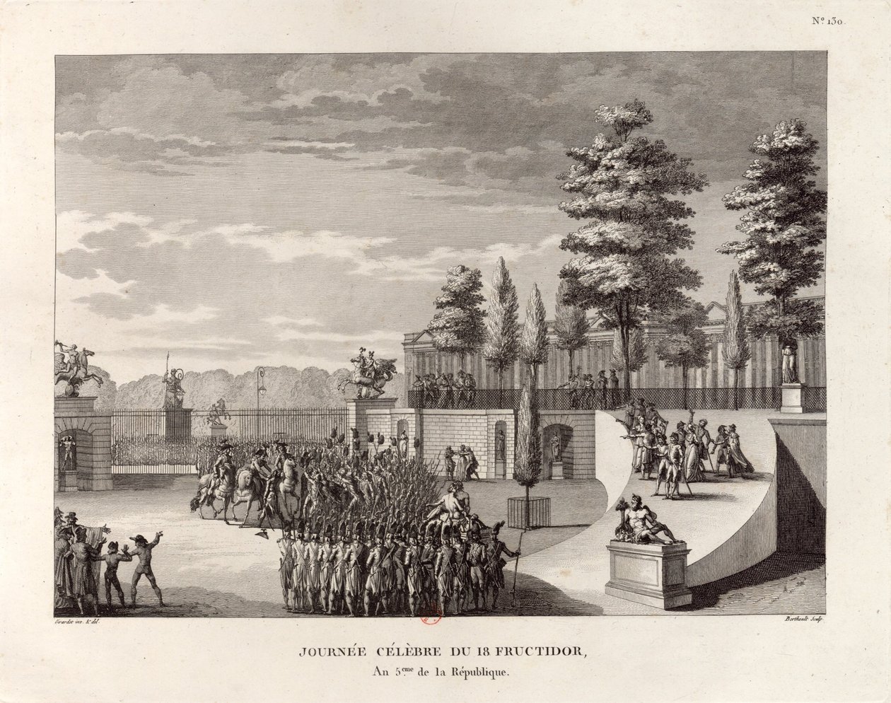 Famous Day of 18 Fructidor, Year 5 of the Republic by Pierre Gabriel Berthault