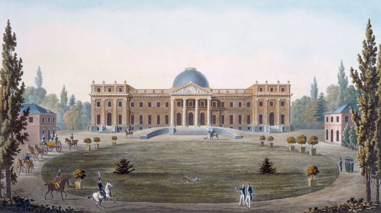 The Royal Palace of Laeken, from 