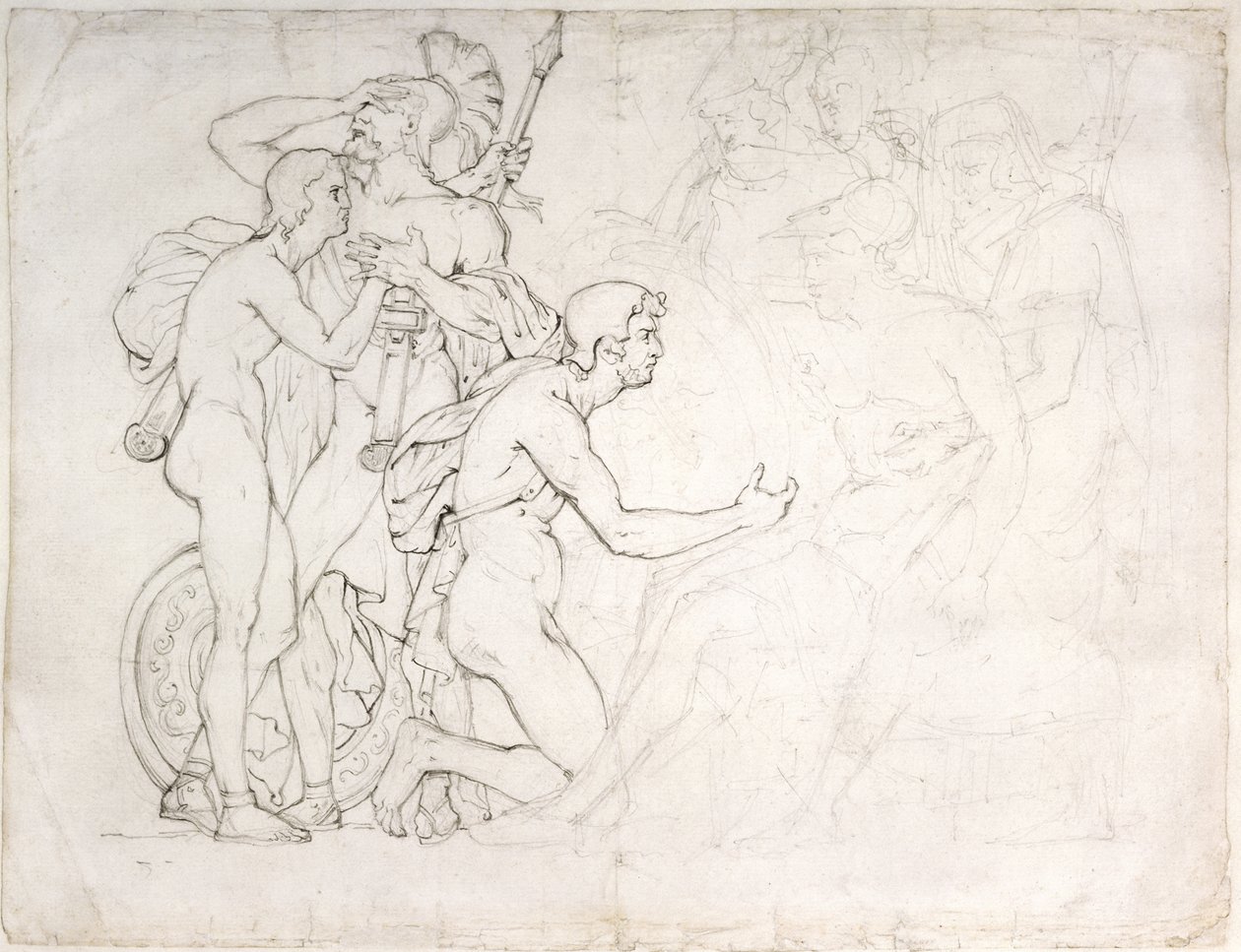 Death of Epaminondas, 1811 by Pierre Jean David dAngers