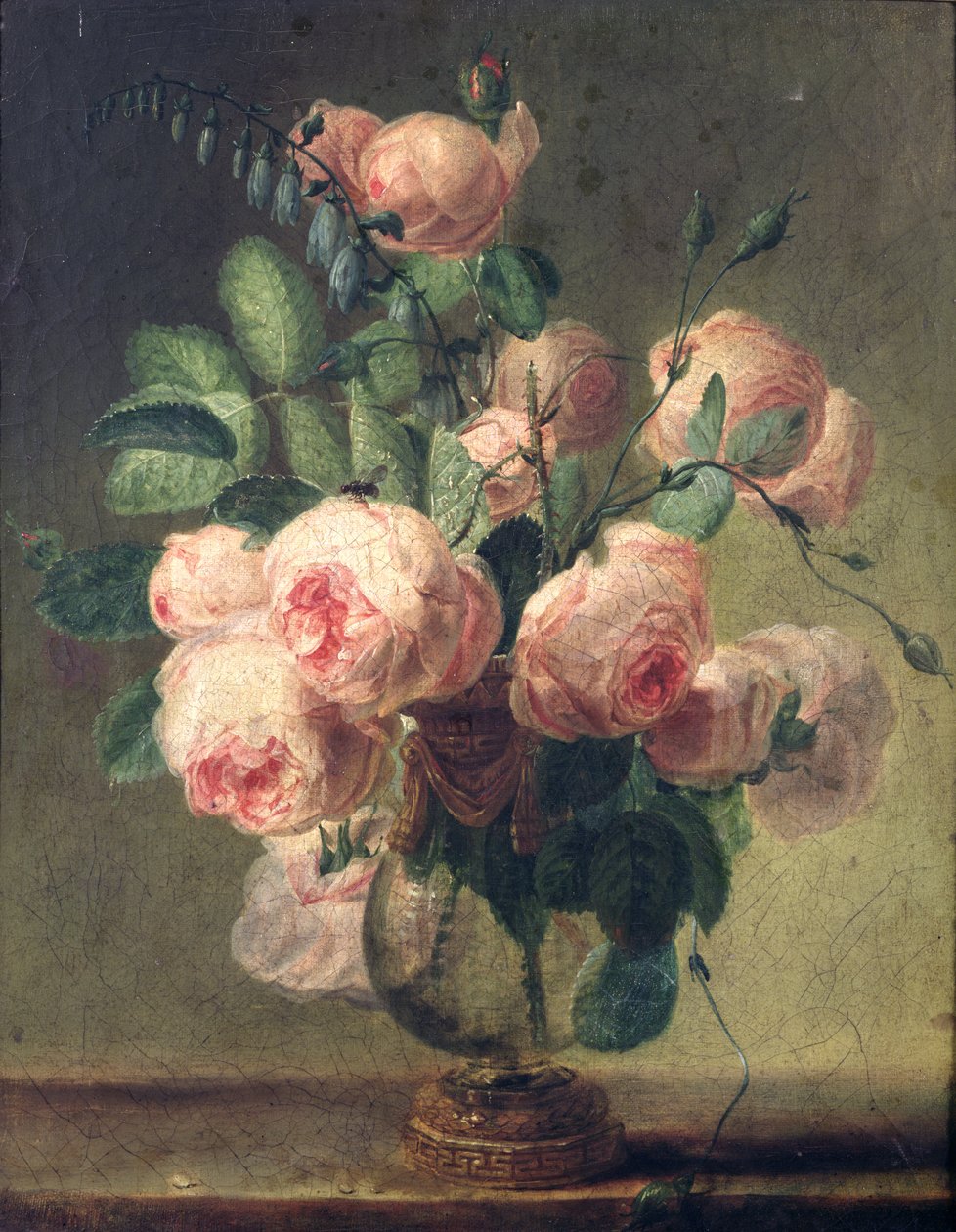 Vase of Flowers by Pierre Joseph Redouté