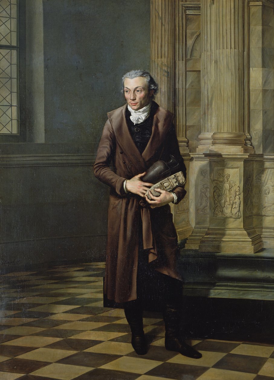 Alexandre Lenoir by Pierre Maximilien Delafontaine