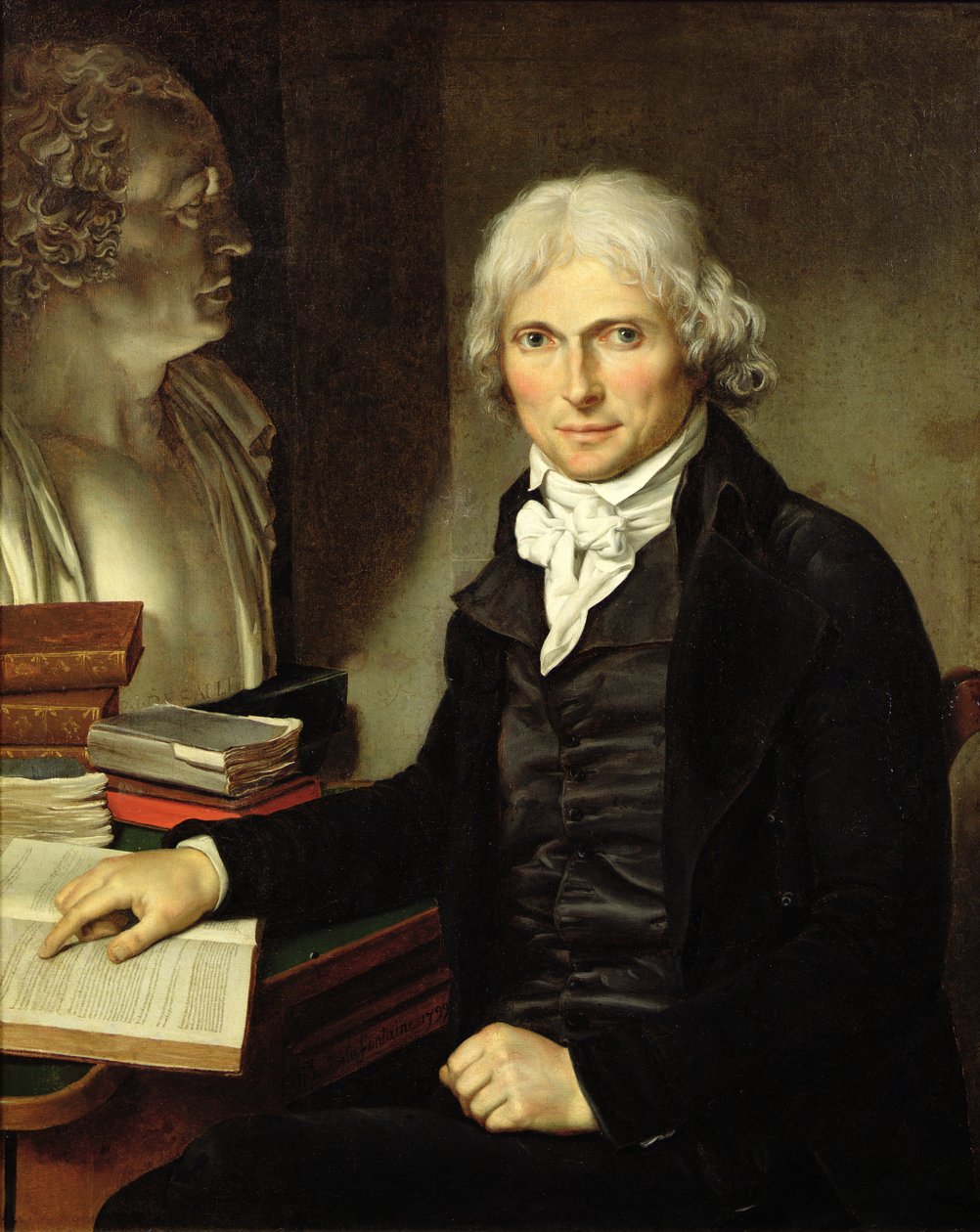 Portrait of Francois Xavier Bichat by Pierre Maximilien Delafontaine