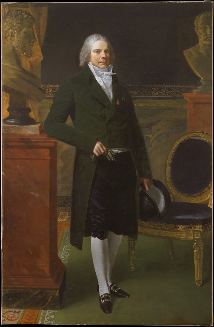 Portrait of Charles-Maurice de Talleyrand-Périgord (1754-1838) by Pierre Paul Prud