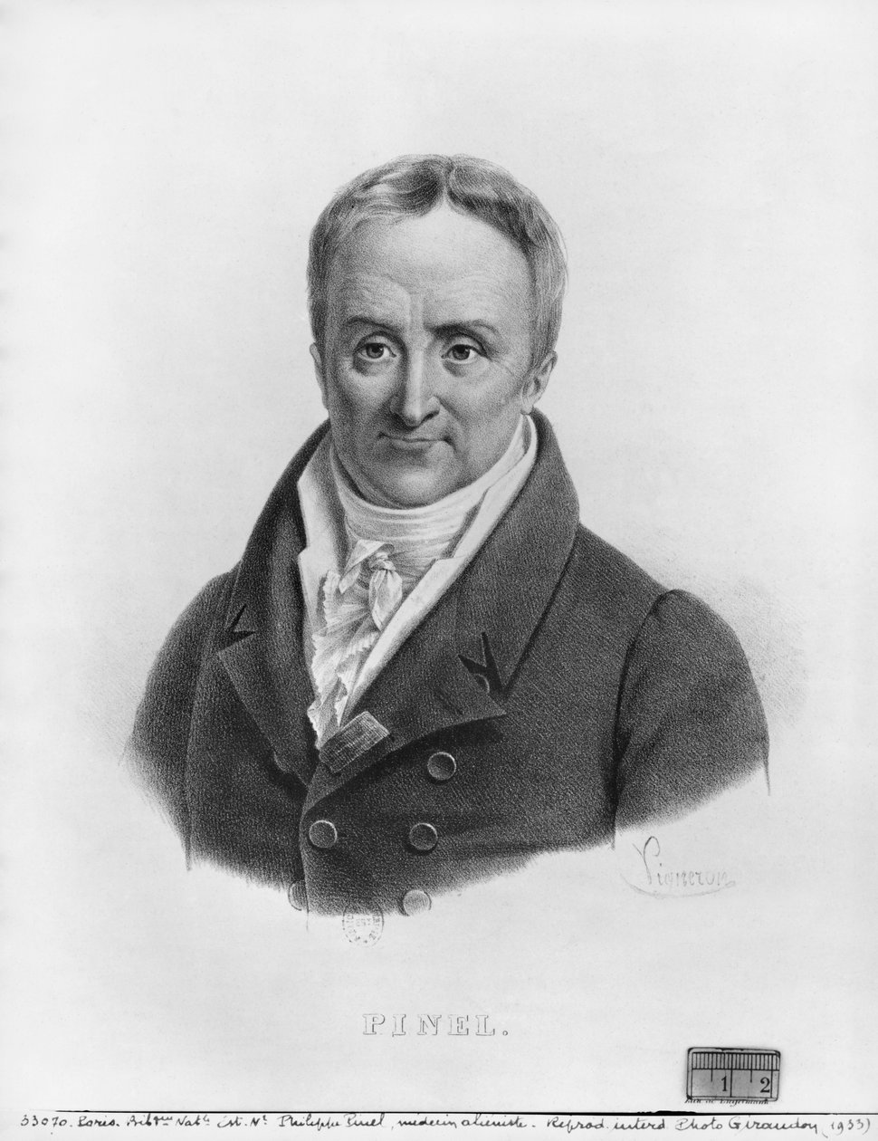 Philippe Pinel by Pierre Roch Vigneron