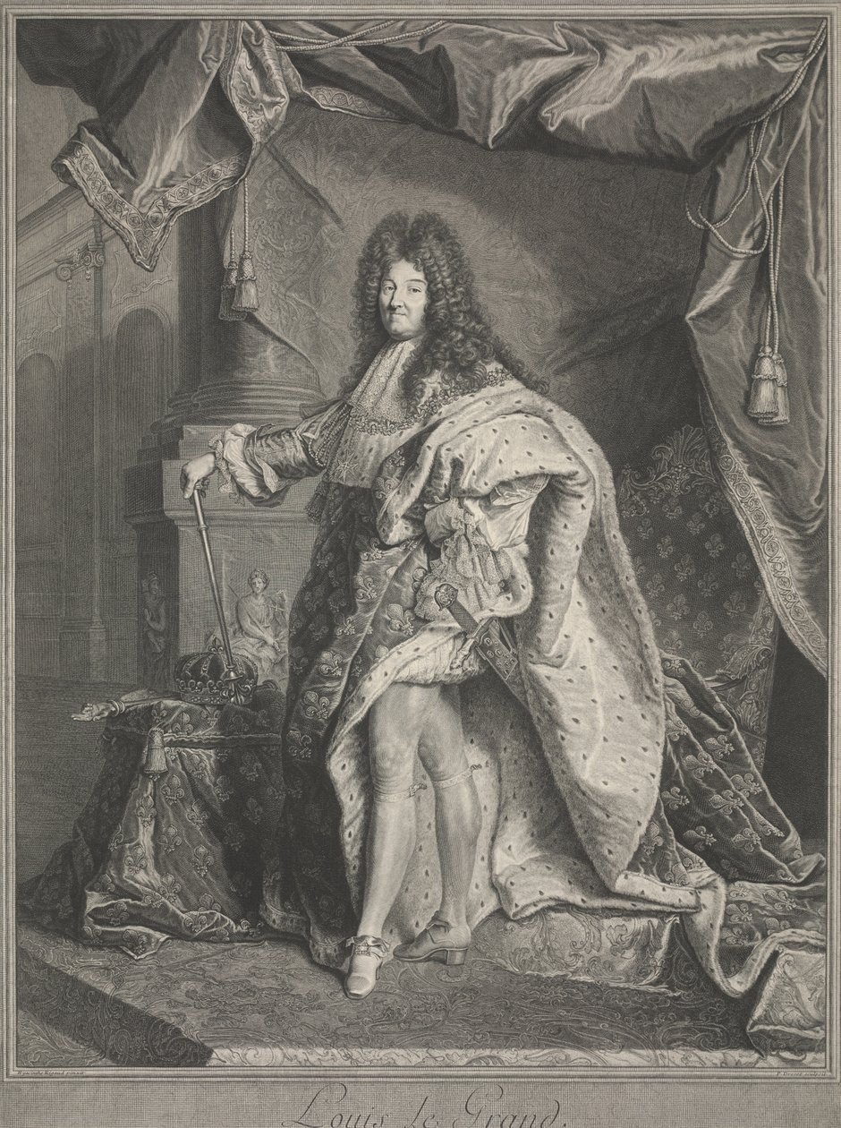 Louis le Grand by Pierre Imbert Drevet