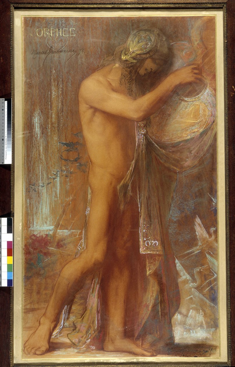 Orpheus Playing the Cithar by Pierre Amedee Marcel Beronneau