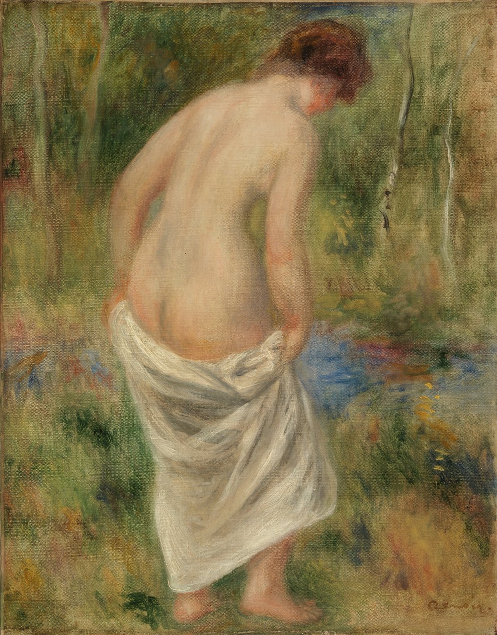 After the Bath by Pierre Auguste Renoir