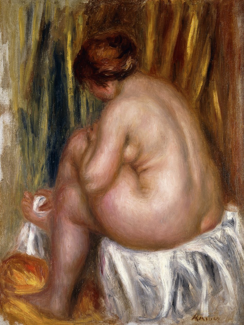 After the Bath by Pierre Auguste Renoir