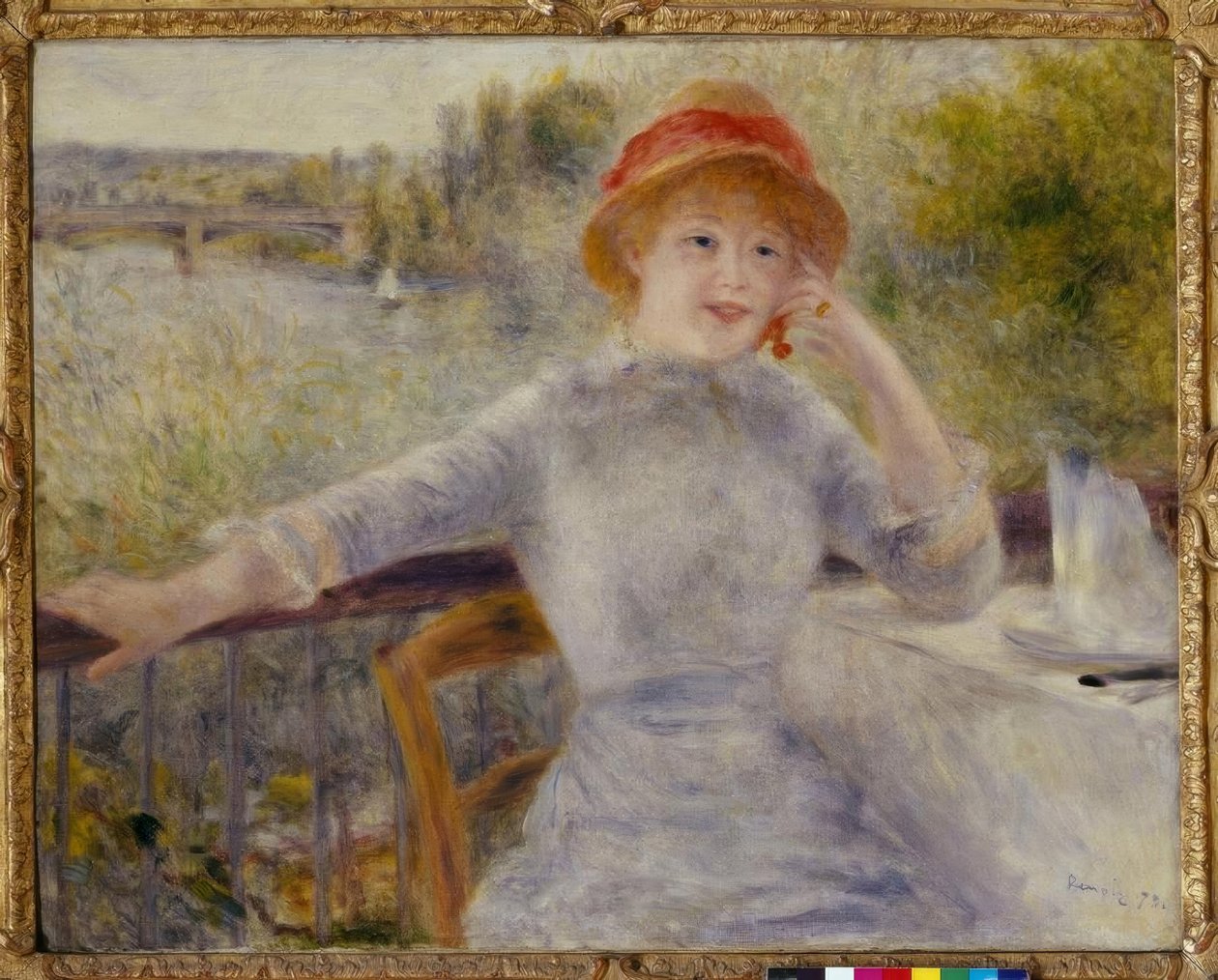 Alphonsine Fournaise by Pierre Auguste Renoir
