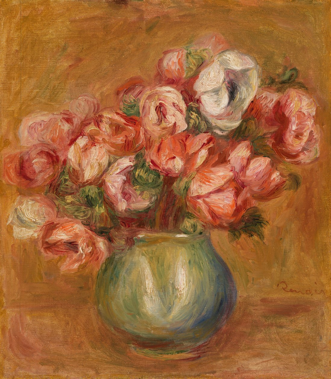 Anemones by Pierre Auguste Renoir