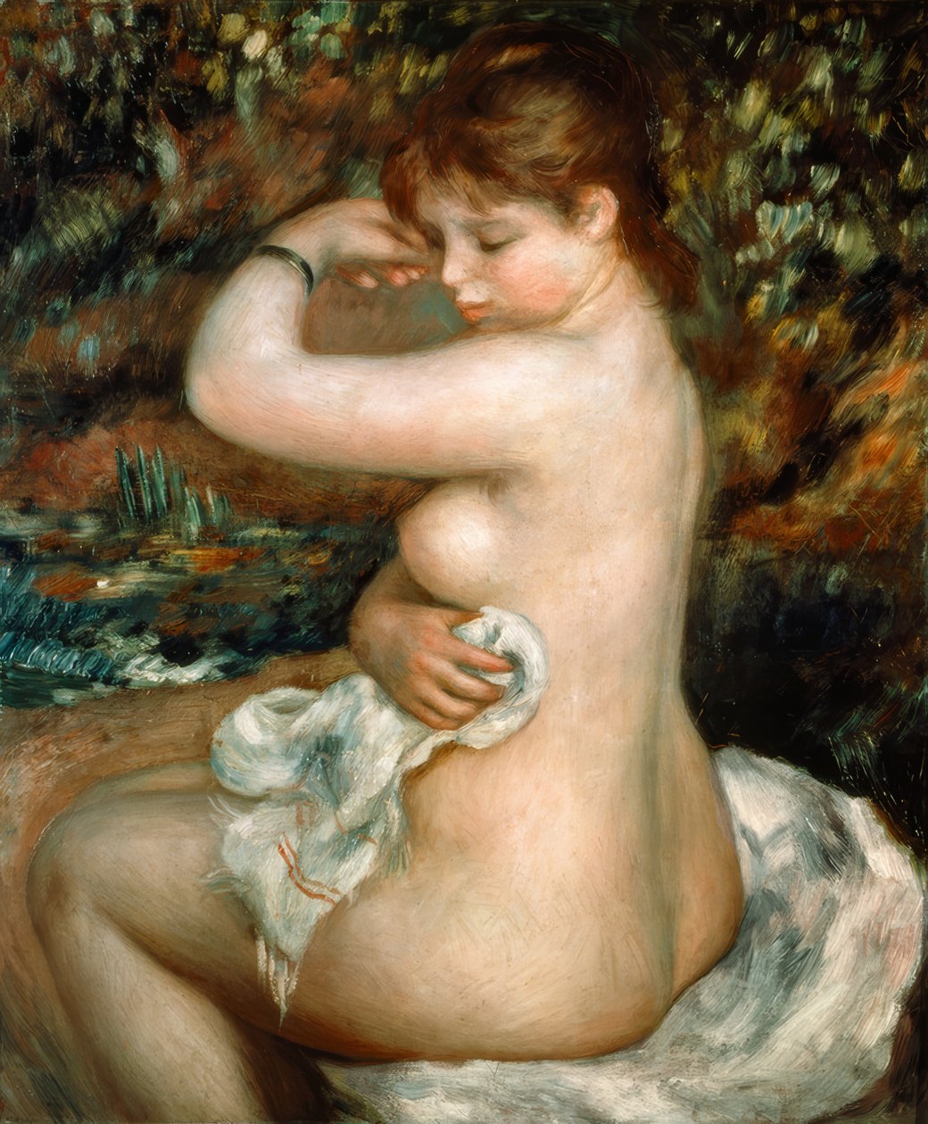 After the Bath by Pierre Auguste Renoir