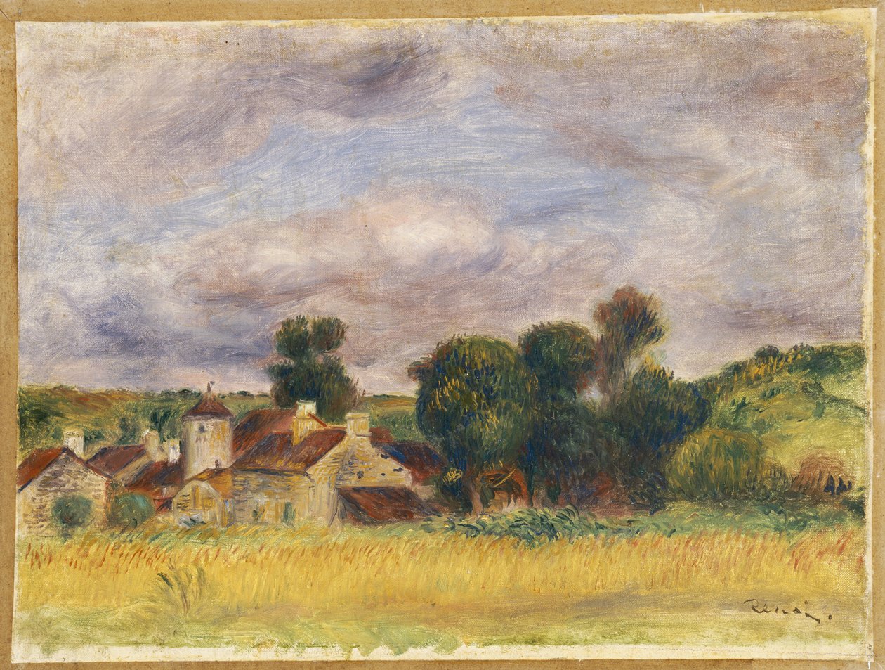 Brittany Countryside by Pierre Auguste Renoir