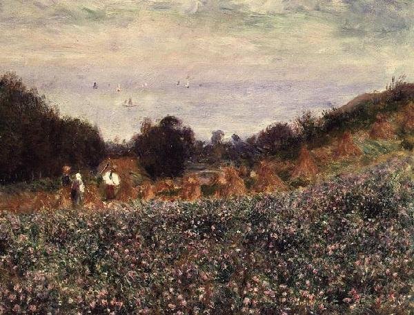 Countryside at Berneval by Pierre Auguste Renoir
