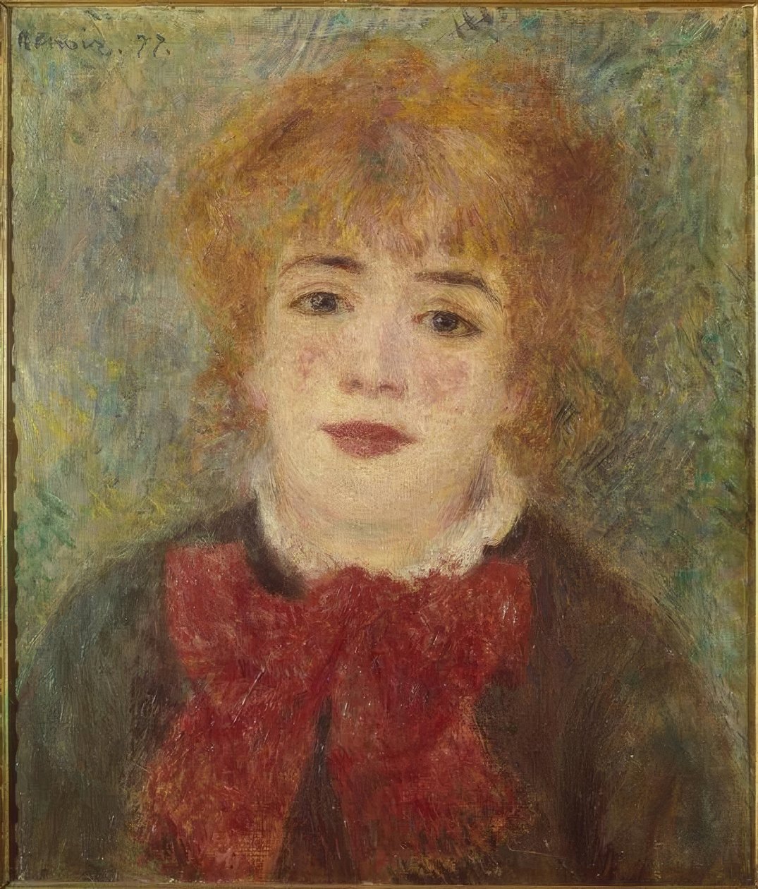 Portrait of a Lady by Pierre Auguste Renoir