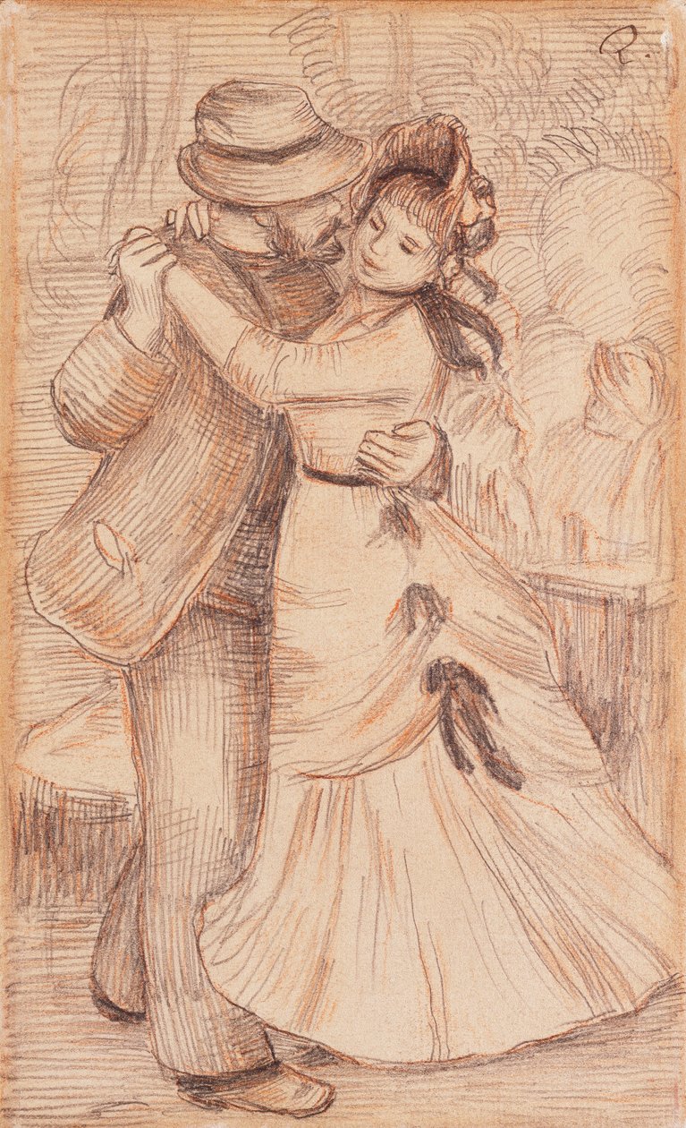 Dance in the Country by Pierre Auguste Renoir