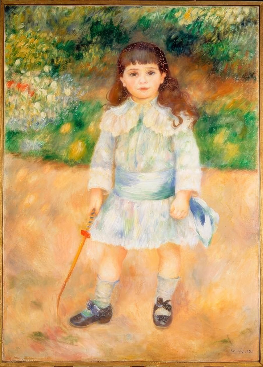 Boy with a Small Whip by Pierre Auguste Renoir
