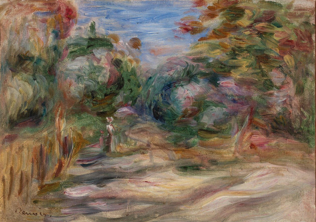 Landscape by Pierre Auguste Renoir