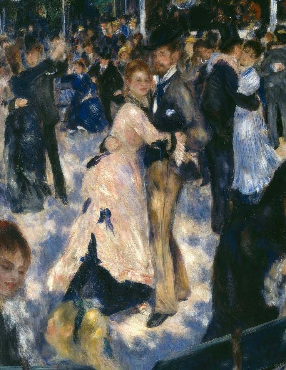 The Moulin de la Galette by Pierre Auguste Renoir