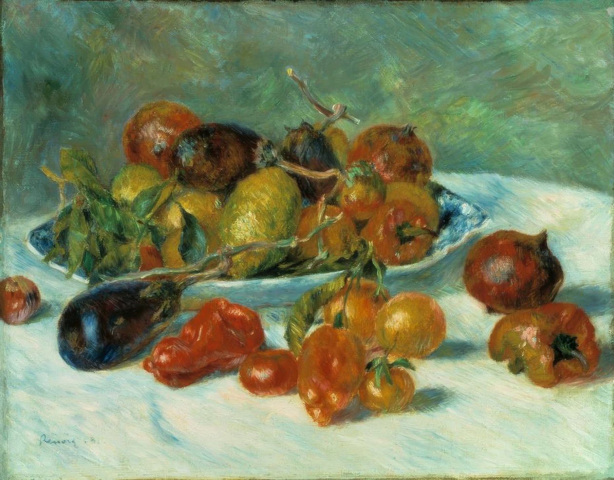 Fruits at Noon by Pierre Auguste Renoir