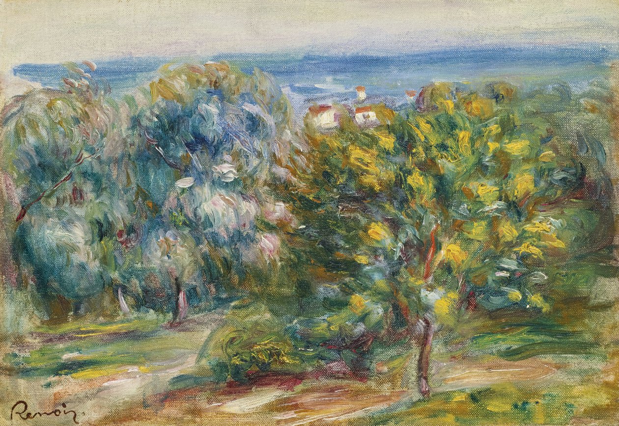 Midday Landscape by Pierre Auguste Renoir