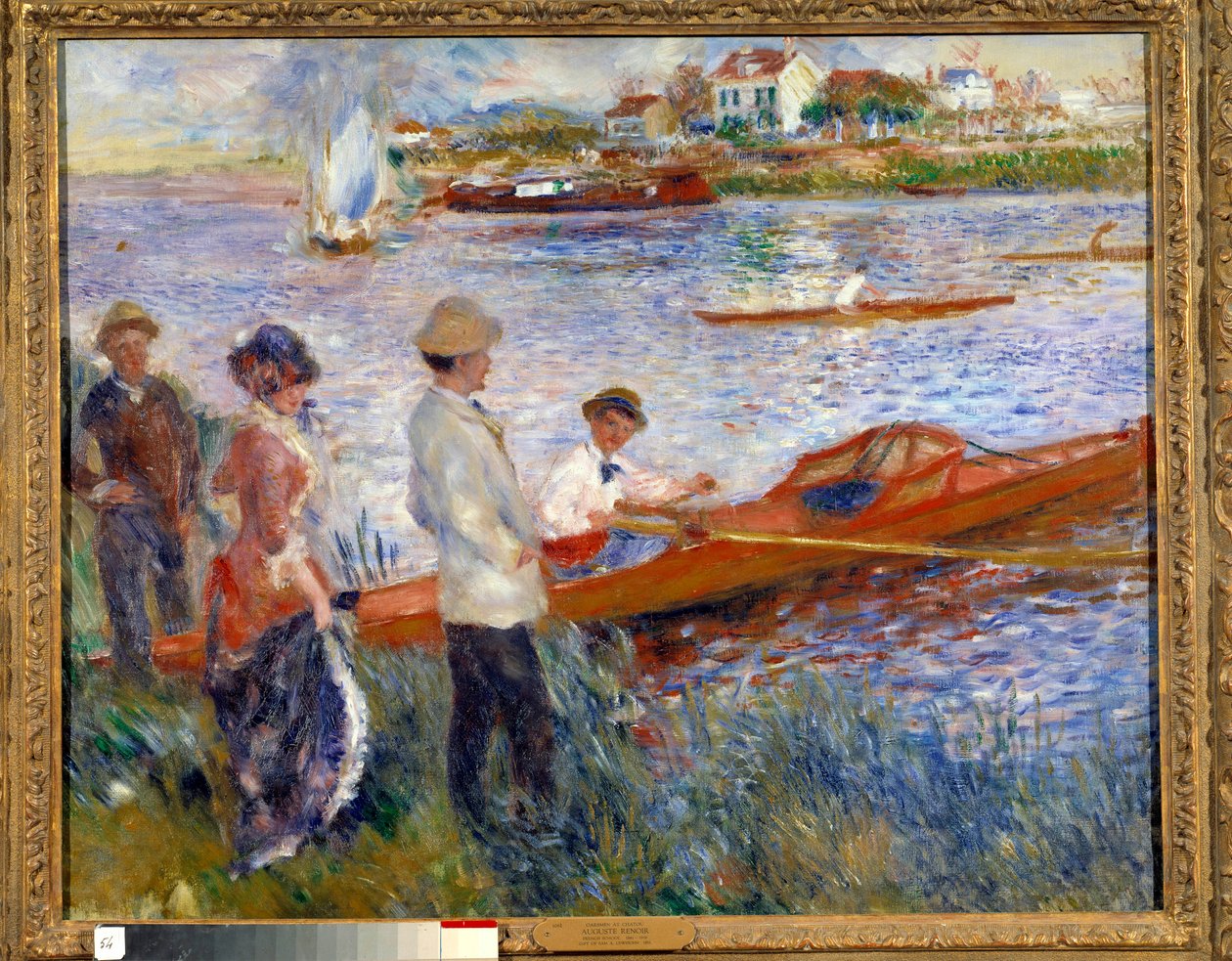 Oarsmen at Chatou by Pierre Auguste Renoir